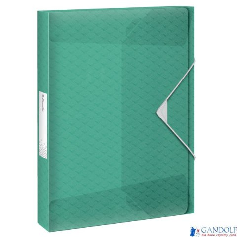 Teczka z gumką Esselte ColourBreeze, 25 mm, zielony 626260