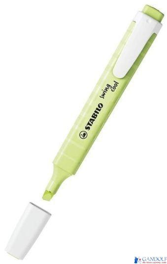 Zakreślacz STABILO swing cool pastel pastelowy limonkowy 275/133-8