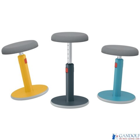 Ergonomiczny stołek Leitz Ergo Cosy, szary 65180089