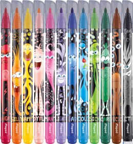 Flamastry COLORPEPS MONSTER 12 szt. Maped 845400