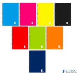 Kołozeszyt A4 80k kratka UV INTERDRUK *7126