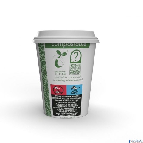 Kubki papierowe Green Leaf 250 ml op 50 szt. LV-8-GR Kubki papierowe Green Leaf 250 ml op 50 szt. LV-8-GR