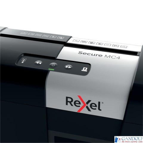 Niszczarka Rexel Secure MC4, (P-5), 4 kartki, 14 l kosz, 2020129EU Niszczarka Rexel Secure MC4, (P-5), 4 kartki, 14 l kosz, 2020129EU