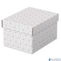 Pudełka domowe do przechowywania, rozmiar S, 3 sztuki, białe Esselte 628280
