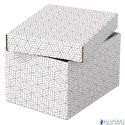 Pudełka domowe do przechowywania, rozmiar S, 3 sztuki, białe Esselte 628280