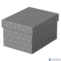 Pudełka domowe do przechowywania, rozmiar S, 3 sztuki, szare Esselte 628281
