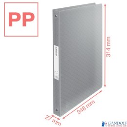 Segregator ringowy Esselte ColourBreeze, 4 RR, 25 mm, zielony 626248