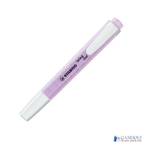 Zakreślacz STABILO swing cool pastel pastelowy fioletowy 275/155-8