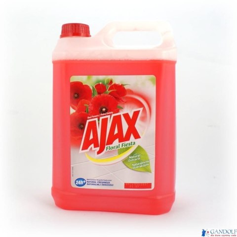 AJAX Płyn do czyszczenia uniwersalny 5l Czerwony Polne kwiaty 709383 AJAX Płyn do czyszczenia uniwersalny 5l Czerwony Polne kwiaty 709383