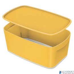 MyBox Cosy mały pojemnik z pokrywką, żółty Leitz 52630019