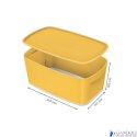MyBox Cosy mały pojemnik z pokrywką, żółty Leitz 52630019