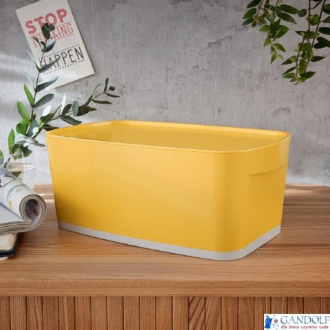 MyBox Cosy mały pojemnik z pokrywką, żółty Leitz 52630019