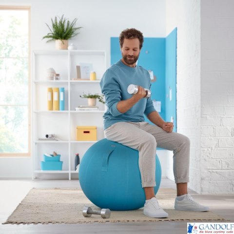 Piłka do siedzenia Leitz Ergo Cosy, niebieska 52790061