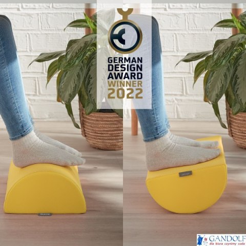 Podnóżek Leitz Ergo Cosy, żółty 53710019