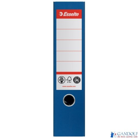 Segregator Esselte No.1 neutralny pod względem emisji CO2, A4, szer. 75 mm, niebieski 627565