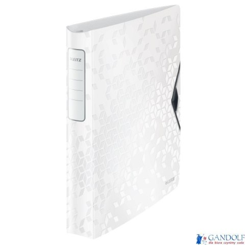 Segregator ringowy Leitz WOW, 4DR/30mm Softclick, biała 42400001 -a