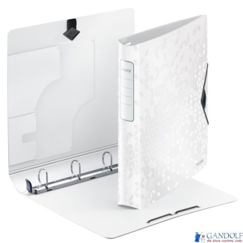 Segregator ringowy Leitz WOW, 4DR/30mm Softclick, biała 42400001 -a