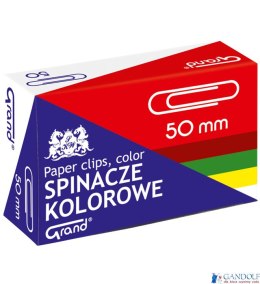 Spinacz kolorowy R-50 -50szt.GRAND 110-1661