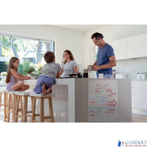 Tablica akrylowa suchościeralna na biurko Nobo Home 600x450mm 1915618