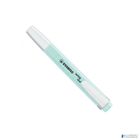 Zakreślacz STABILO swing cool pastel pastelowy turkusowy 275/113-8