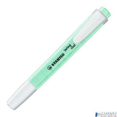 Zakreślacz STABILO swing cool pastel pastelowy zielony 275/116-8