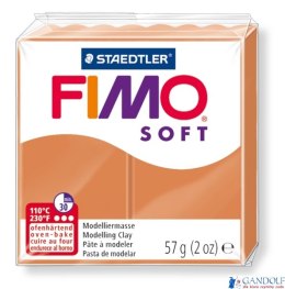 Kostka FIMO soft 57g, koniakowy, masa termoutwardzalna, Staedtler S 8020-76