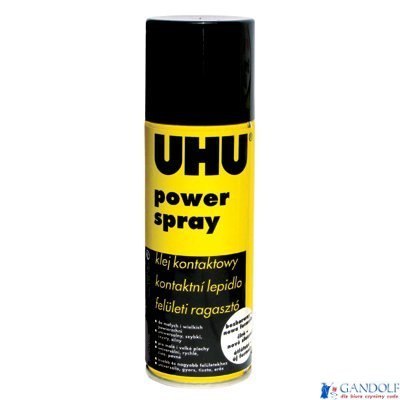 Klej POWER SPRAY 200 ml UHU 43850 Klej POWER SPRAY 200 ml UHU 43850