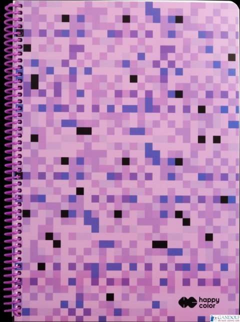 Kołonotatnik PIXI 2, B5, 80k, kratka, 80g/m2, Happy Color HA 4742 1825-PI2