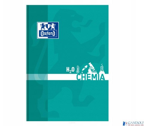 Brulion chemia A5 80k 90g kratka z marginesem 400128285 OXFORD Brulion chemia A5 80k 90g kratka z marginesem 400128285 OXFORD