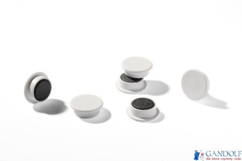 Magnesy do tablic, 21 mm Biały 475202 DURABLE
