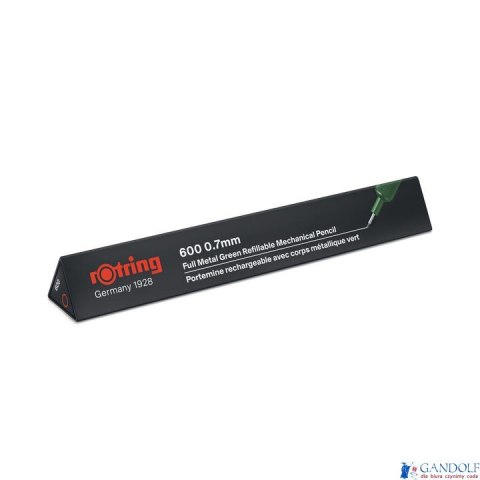 Ołówek automatyczny ROTRING 600 0,5mm , zielony, 2114269 Ołówek automatyczny ROTRING 600 0,5mm , zielony, 2114269