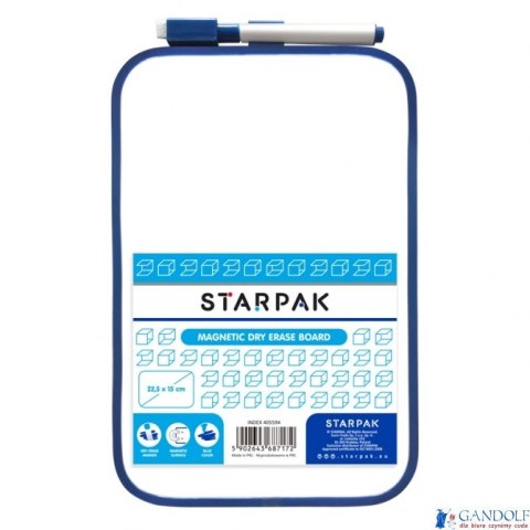 Tablica suchościeralna z pisakiem 405594 STARPAK Tablica suchościeralna z pisakiem 405594 STARPAK
