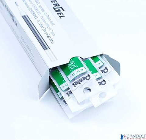 Wkład EnerGel 0,7mm zielony LR7-D PENTEL