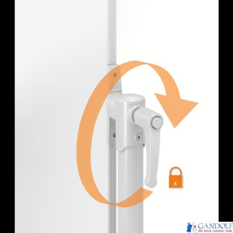 Mobilna tablica porcelanowa NOBO Prestige 1200x900mm 1901033