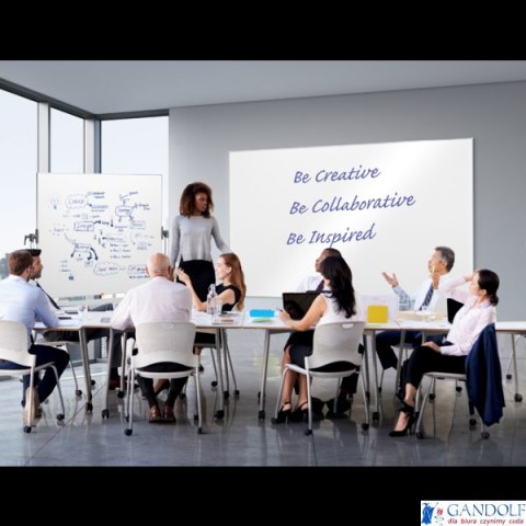 Mobilna tablica porcelanowa NOBO Prestige 1200x900mm 1901033