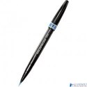 Precyzyjny pędzelek do kaligrafii i liternictwa Brush SignPen Artist błękitny SESF30-S PENTEL