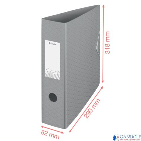 Segregator Esselte Colour Breeze, z polyfoamu A4, 82 mm, niebieski 626217