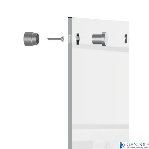 Tablica akrylowa suchościeralna do zawieszania na ścianie Nobo Home 600x450mm 1915621