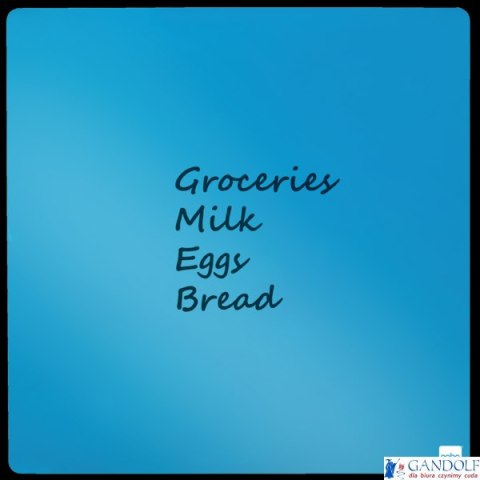 Tabliczka magnetyczna REXEL 360x360mm niebieska 1903873