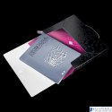 Teczka z gumką PP Leitz WOW, 30 mm, czarna 46290095 .