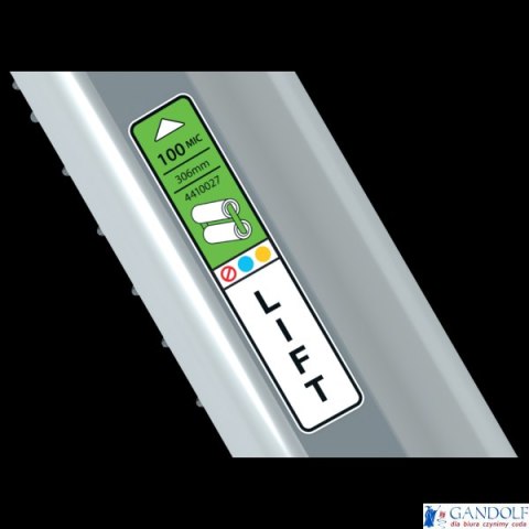 Kaseta z folią błyszczącą do laminatora GBC Foton 30, 100 mikronów, długość 42,4m 4410024 Kaseta z folią błyszczącą do laminatora GBC Foton 30, 100 mikronów, długość 42,4m 4410024