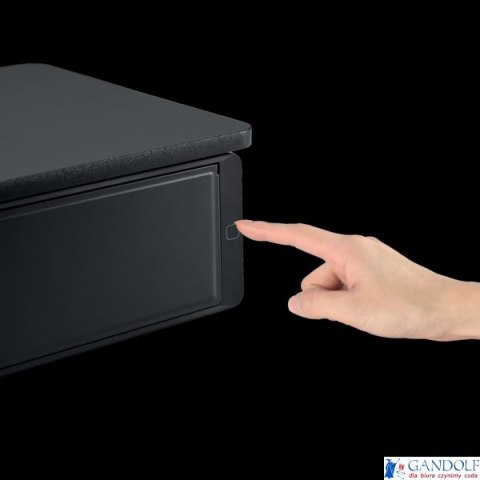 Podstawka_ pod monitor Kensington UVStand z przegrodą UV do dezynfekcji, czarna K55100WW