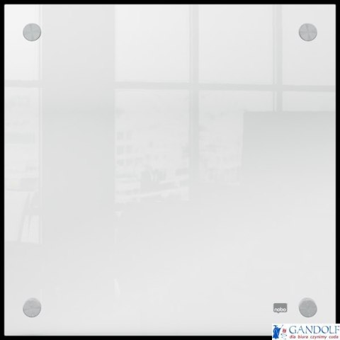 Tablica akrylowa suchościeralna do zawieszania na ścianie Nobo Home 300x300mm 1915619