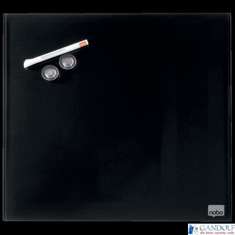 Tablica szklana NOBO Diamond Glass czarna 450x450 1903951 Tablica szklana NOBO Diamond Glass czarna 450x450 1903951