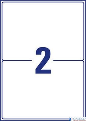 Etykiety polietylenowe ultra resistant, A4, 40 ark./op., 210x148mm, AVERY ZWECKFORM, L7916-40 SALE