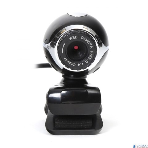 Kamera internetowa OMEGA WEB CAM 480p mikrofon, czarna OUWC480 Kamera internetowa OMEGA WEB CAM 480p mikrofon, czarna OUWC480