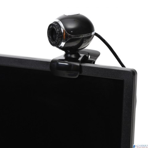 Kamera internetowa OMEGA WEB CAM 480p mikrofon, czarna OUWC480 Kamera internetowa OMEGA WEB CAM 480p mikrofon, czarna OUWC480