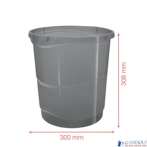 Kosz na śmieci Esselte ColourBreeze, koralowy 628461