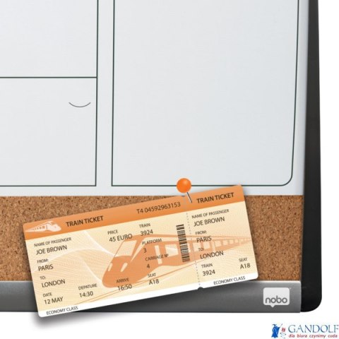 Magnetyczny planer miesięczny Nobo, 585 x 430 mm, 1903813 Magnetyczny planer miesięczny Nobo, 585 x 430 mm, 1903813