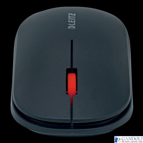 Mysz bezprzewodowa Leitz Cosy, szara 65310089